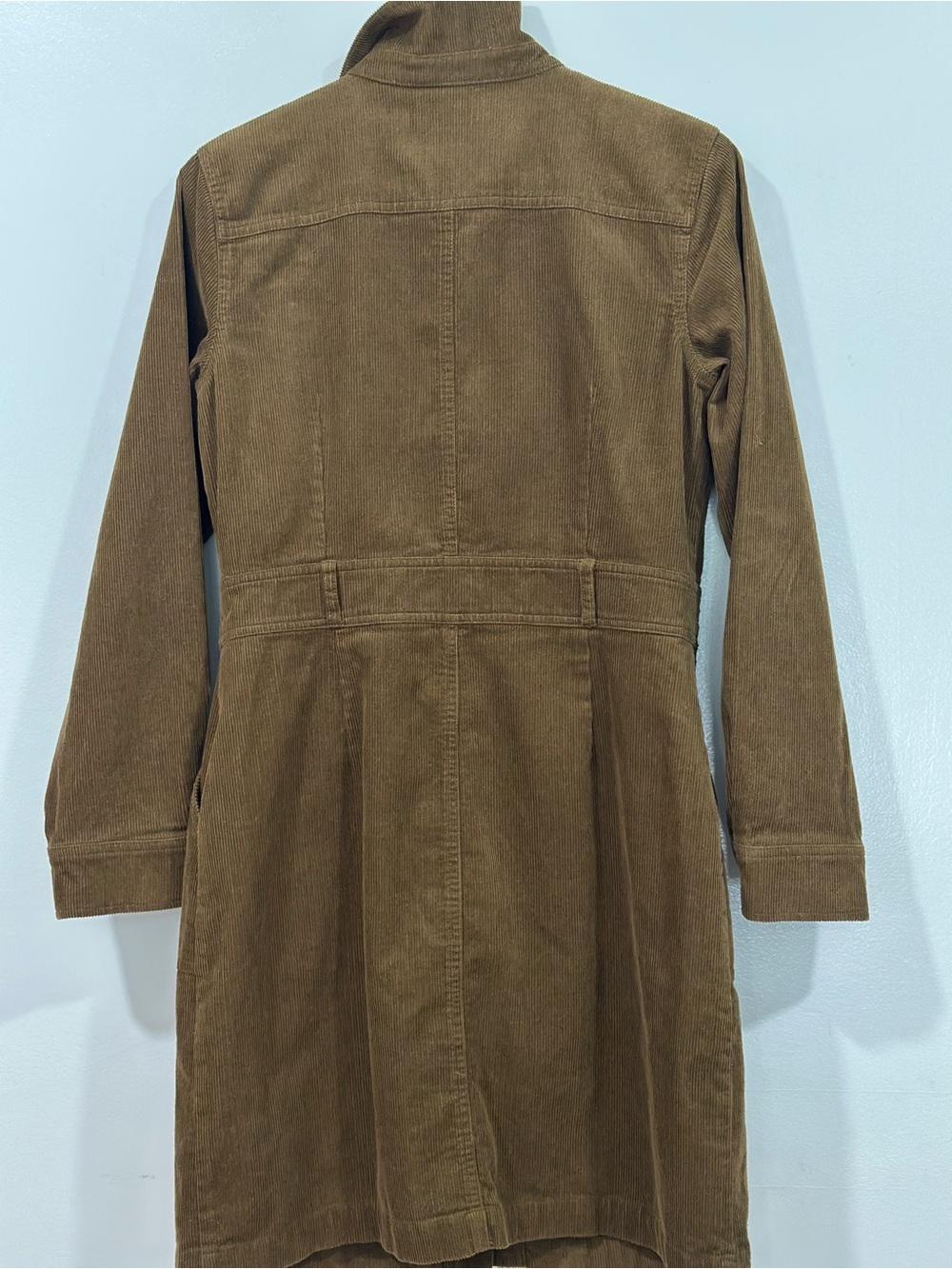 Universal Thread Olive Brown Corduroy Shirtdress - Picture 4 of 8